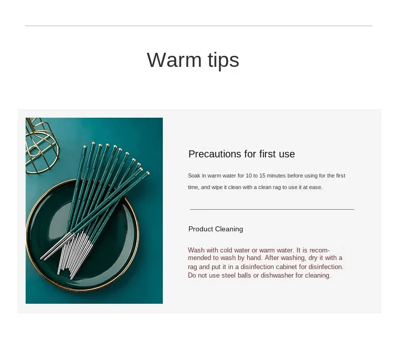 Bamboo Model Fiberglass Alloy Chopsticks Set (10 Pairs) - Aptiaide14:19310 pairs-1