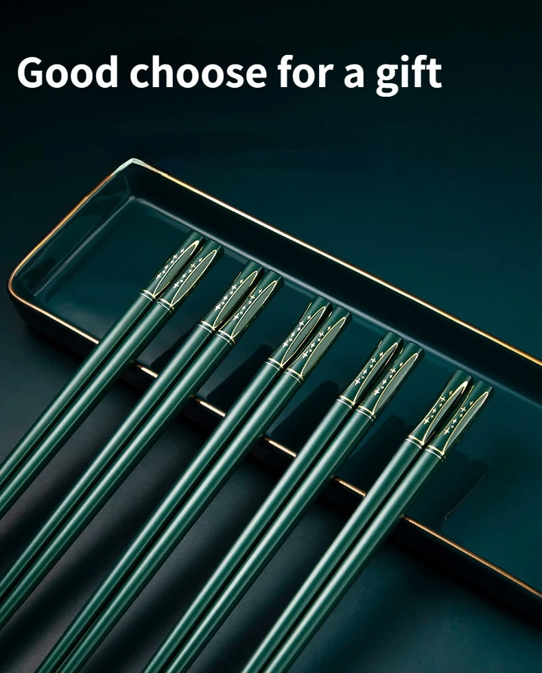 Premium Starry Sky Designed Chopsticks (5 Pairs)