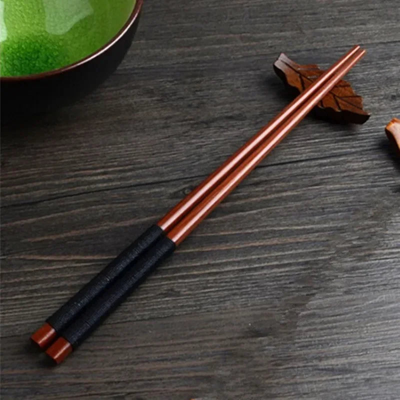 Handmade Natural Chestnut Wood Chopsticks (1 PCS/Pair)