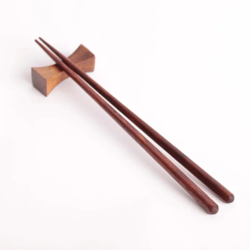 Exquisite Solid Wood Hexagonal Chopsticks (1 Pair)