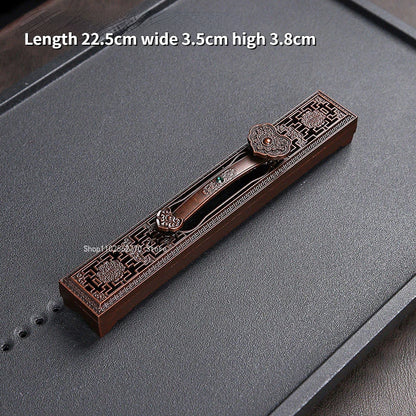Antique Style Alloy Incense Stick Holder & Burner