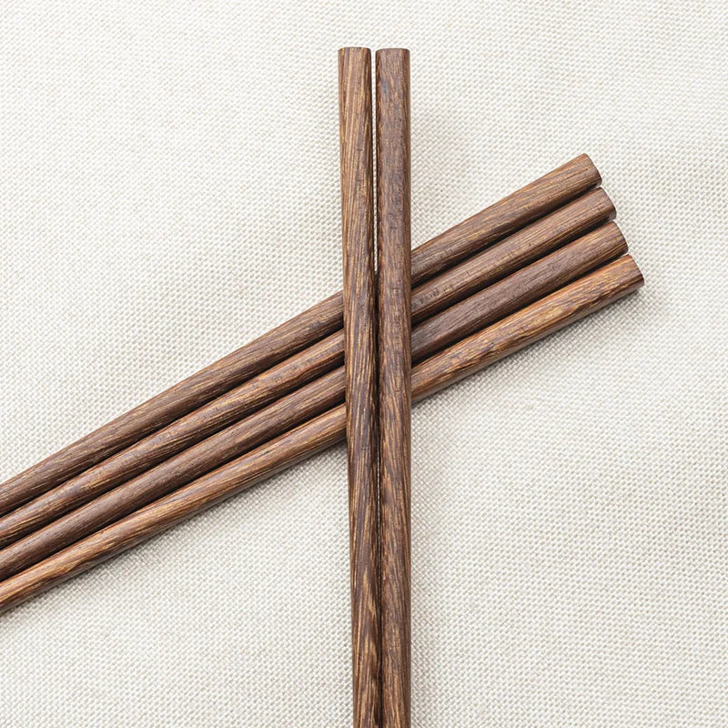 Premium Reusable Chicken-Wing Wood Chopsticks (10/20 Pairs)