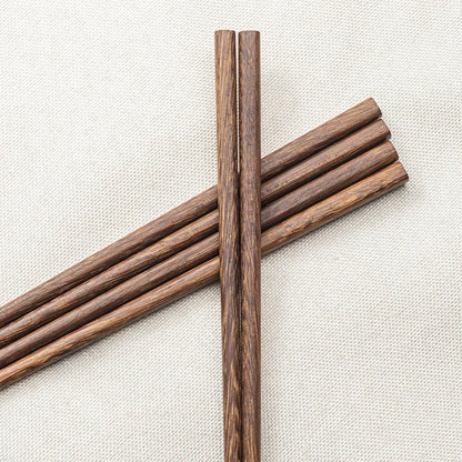 Premium Reusable Chicken-Wing Wood Chopsticks (10/20 Pairs)