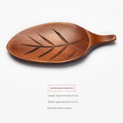 Creative Wooden Chopsticks Holder (1 pcs)