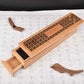 Double-Layer Bamboo Incense Holder Box