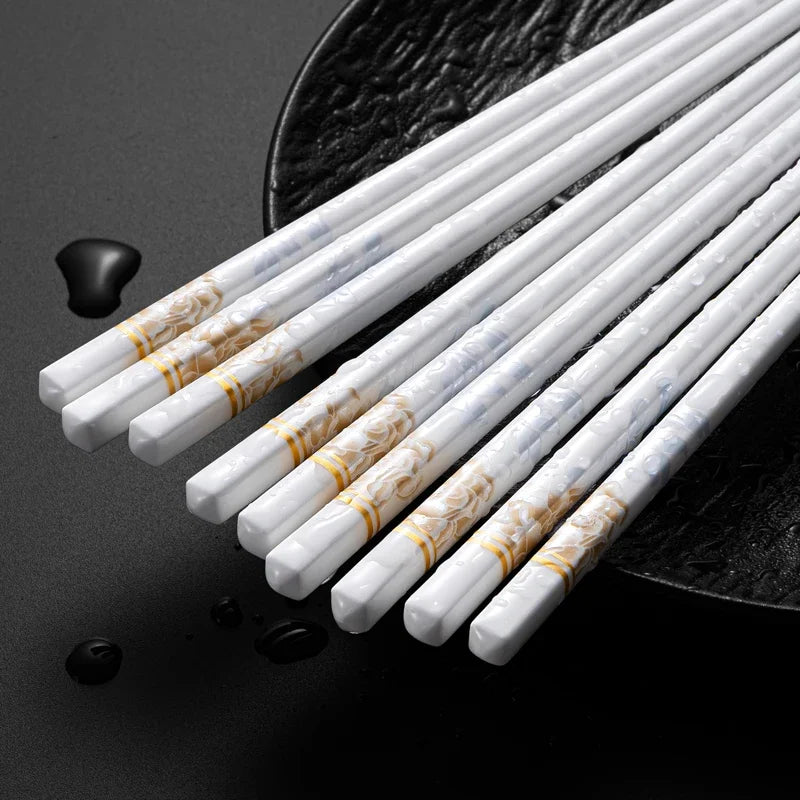 High-End Aesthetic Chopsticks (5/10 Pairs)