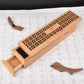 Double-Layer Bamboo Incense Holder Box