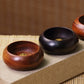 Bowl-Shaped Solid Wood Incense Burner