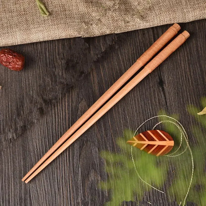 Handmade Natural Chestnut Wood Chopsticks (1 PCS/Pair)