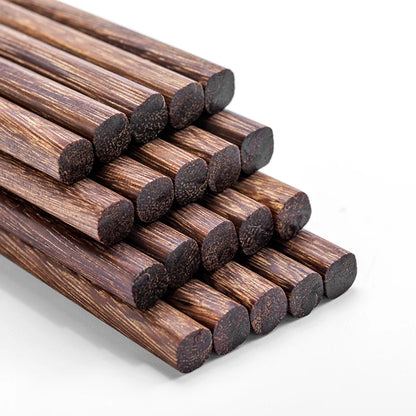 Premium Reusable Chicken-Wing Wood Chopsticks (10/20 Pairs)