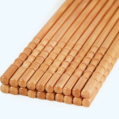 Eco-Friendly Bamboo Chopsticks (1/3/5 Pairs)