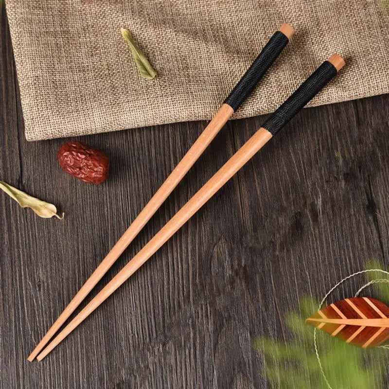 Handmade Natural Chestnut Wood Chopsticks (1 PCS/Pair)
