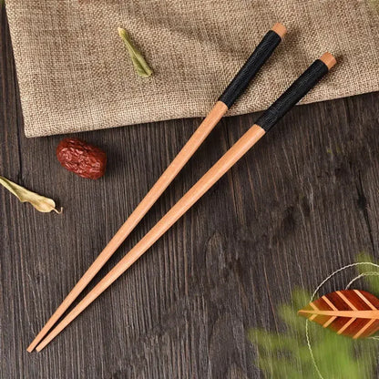 Handmade Natural Chestnut Wood Chopsticks (1 PCS/Pair)