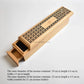 Double-Layer Bamboo Incense Holder Box