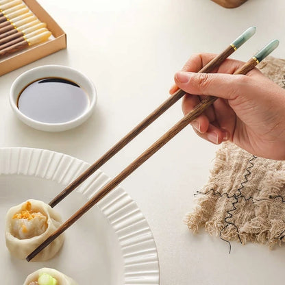 Exquisite Durable Wood Chopstick Set (1/5 Pairs)