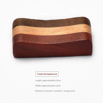Creative Wooden Chopstick Rest (1 PSC)