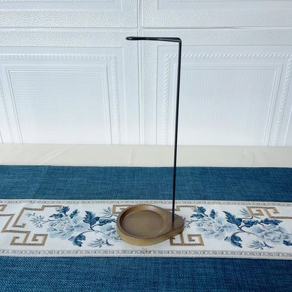 Upside Down Wooden Incense Stick Holder & Ash Catcher