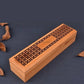 Double-Layer Bamboo Incense Holder Box