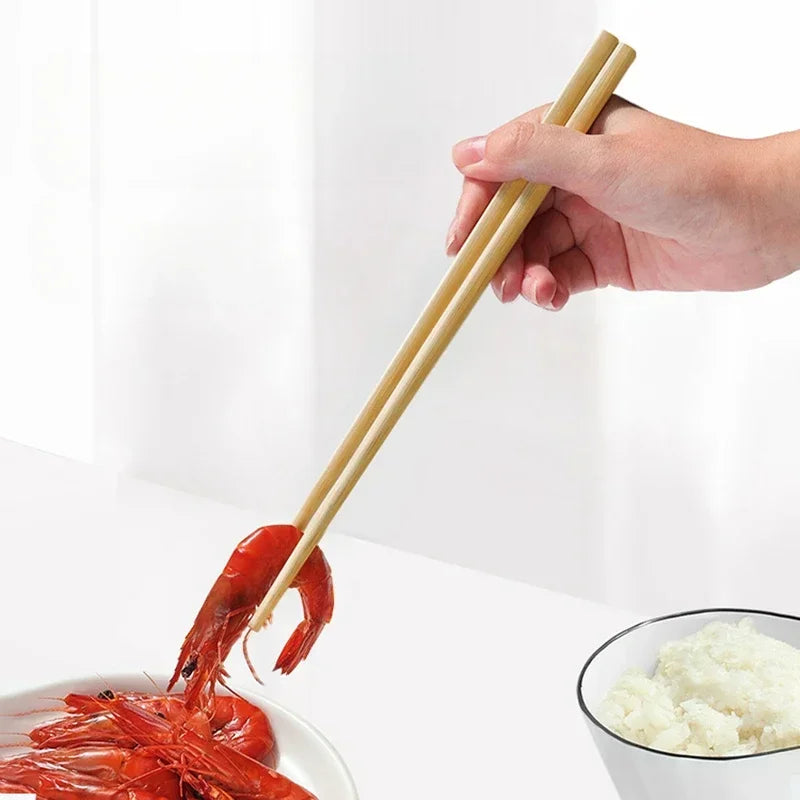 Home Natural Bamboo Chopsticks (5/10 Pairs)