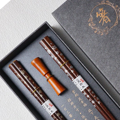 Reusable Wooden Chopsticks Sushi Set (2 Pairs)