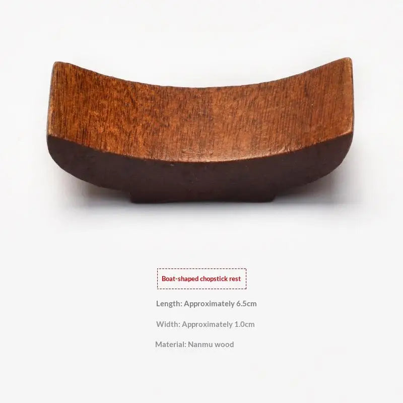 Creative Wooden Chopstick Rest (1 PSC)