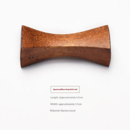 Creative Wooden Chopstick Rest (1 PSC)