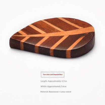 Creative Wooden Chopstick Rest (1 PSC)
