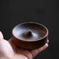 Round Solid Wood Incense Stick Holder Tray