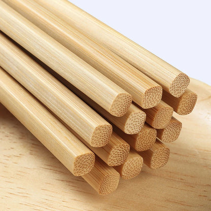 Home Natural Bamboo Chopsticks (5/10 Pairs)