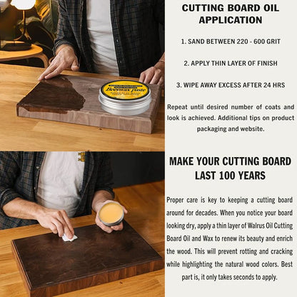 Premium Wood Seasoning Beeswax (3g/25g/80g/160g/240g)