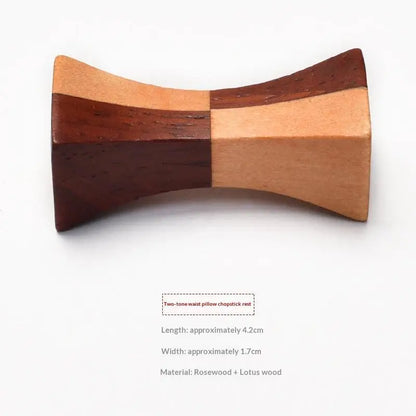 Creative Wooden Chopstick Rest (1 PSC)