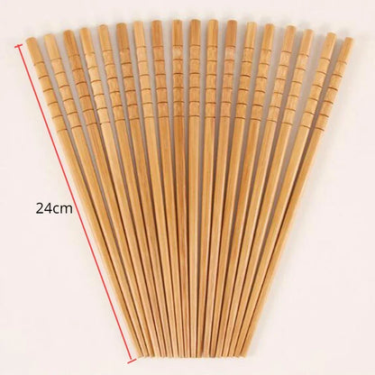 Eco-Friendly Bamboo Chopsticks (1/3/5 Pairs)
