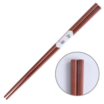 Handmade Natural Chestnut Wood Chopsticks (1 PCS/Pair)