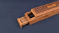 Double-Layer Bamboo Incense Holder Box