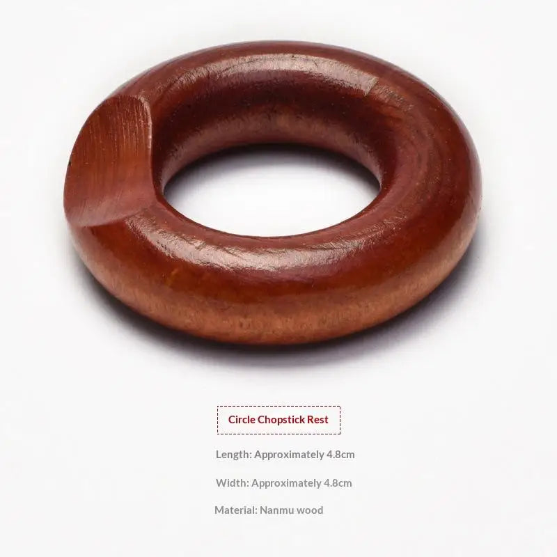 Creative Wooden Chopstick Rest (1 PSC)