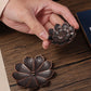 Bronze Lotus Alloy Incense Burner Plate