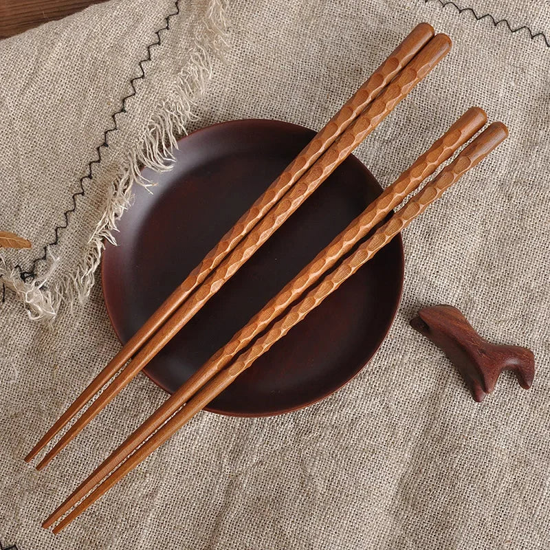 Handcrafted Wooden Chopsticks (1 Pair)