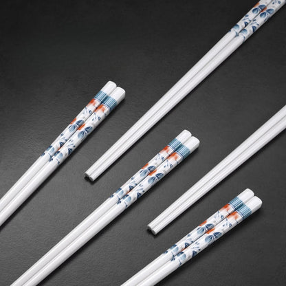 Aesthetic Rural Style Ceramic Chopsticks (5/10 Pairs)
