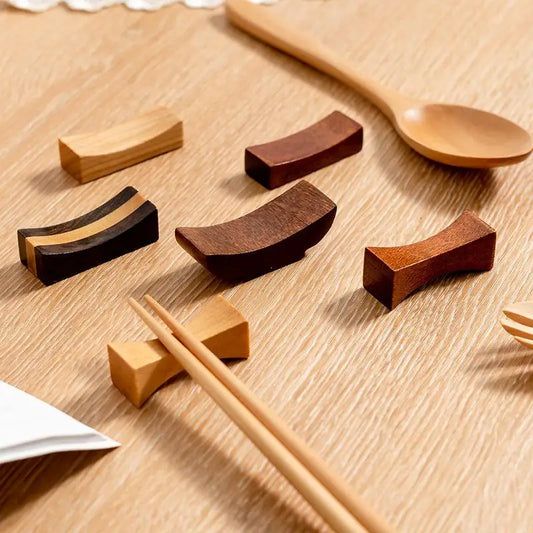 Creative Wooden Chopsticks Holder (1 pcs)