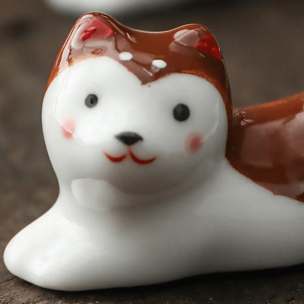 Animal Shape Chopsticks Holder (1/2 PCS) - Aptiaide14:3661-BN