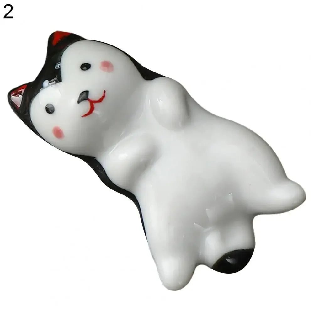 Animal Shape Chopsticks Holder (1/2 PCS) - Aptiaide14:3654582-BK
