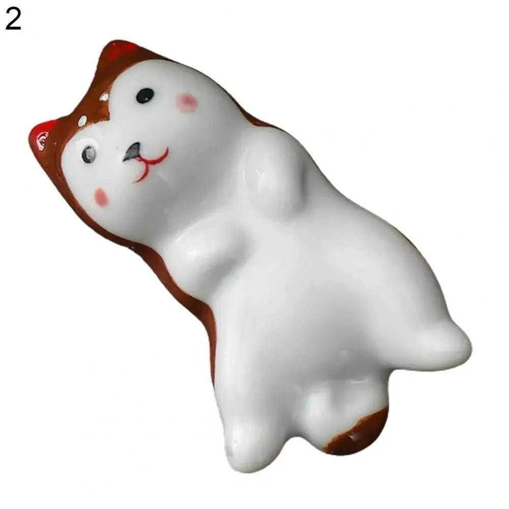 Animal Shape Chopsticks Holder (1/2 PCS) - Aptiaide14:10522-BN