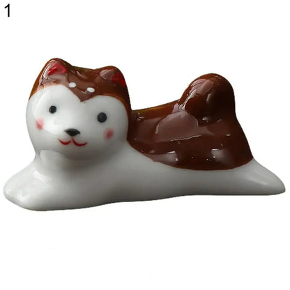 Animal Shape Chopsticks Holder (1/2 PCS) - Aptiaide14:3661-BN