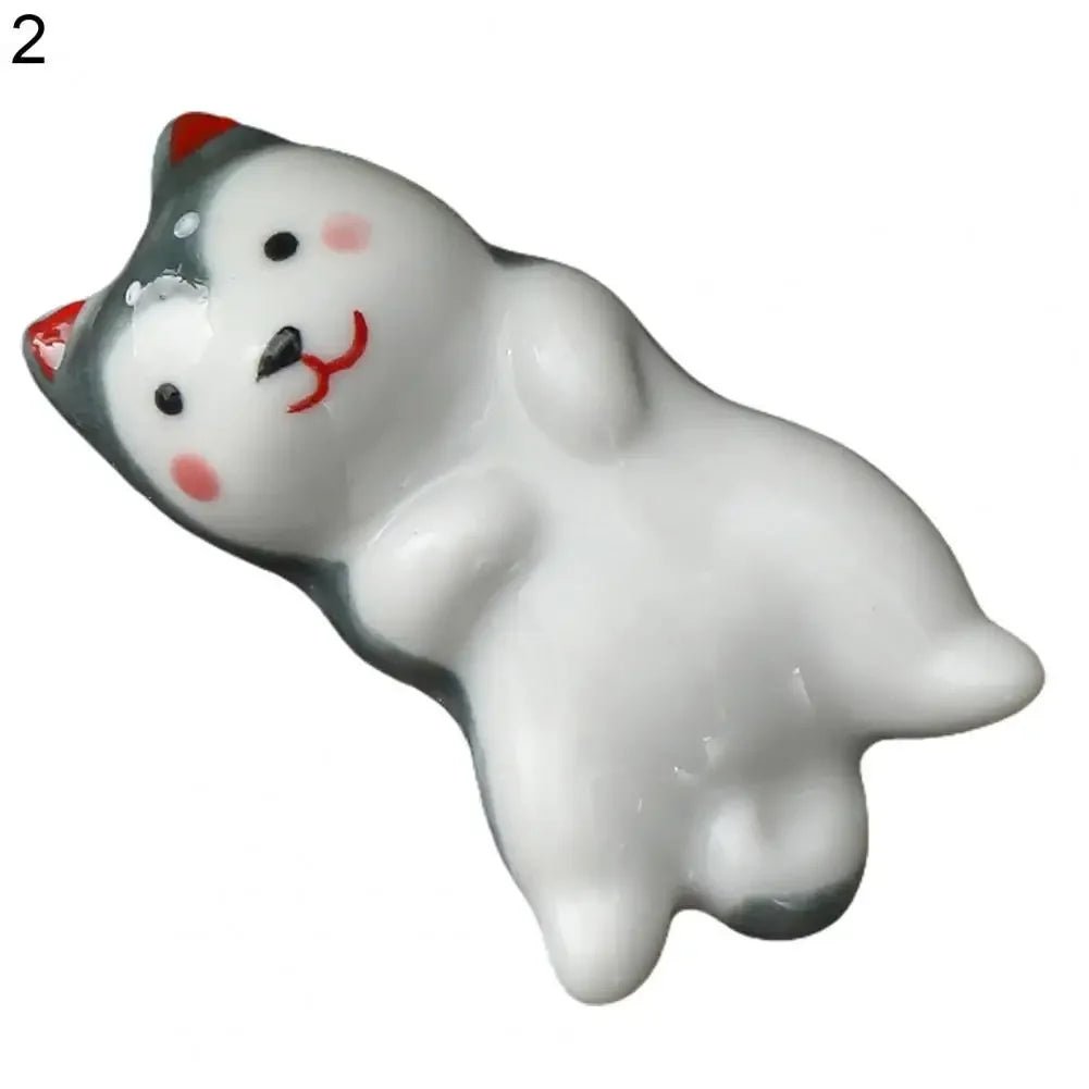 Animal Shape Chopsticks Holder (1/2 PCS) - Aptiaide14:1732-GY