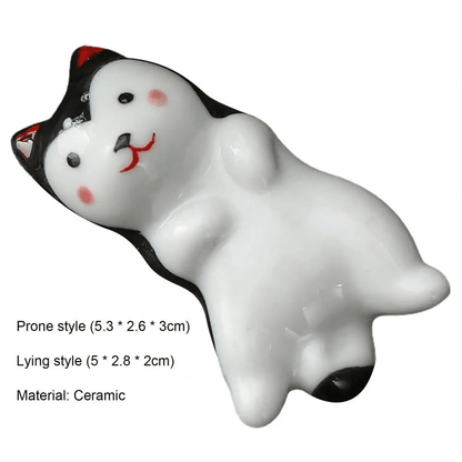 Animal Shape Chopsticks Holder (1/2 PCS) - Aptiaide14:3661-BN