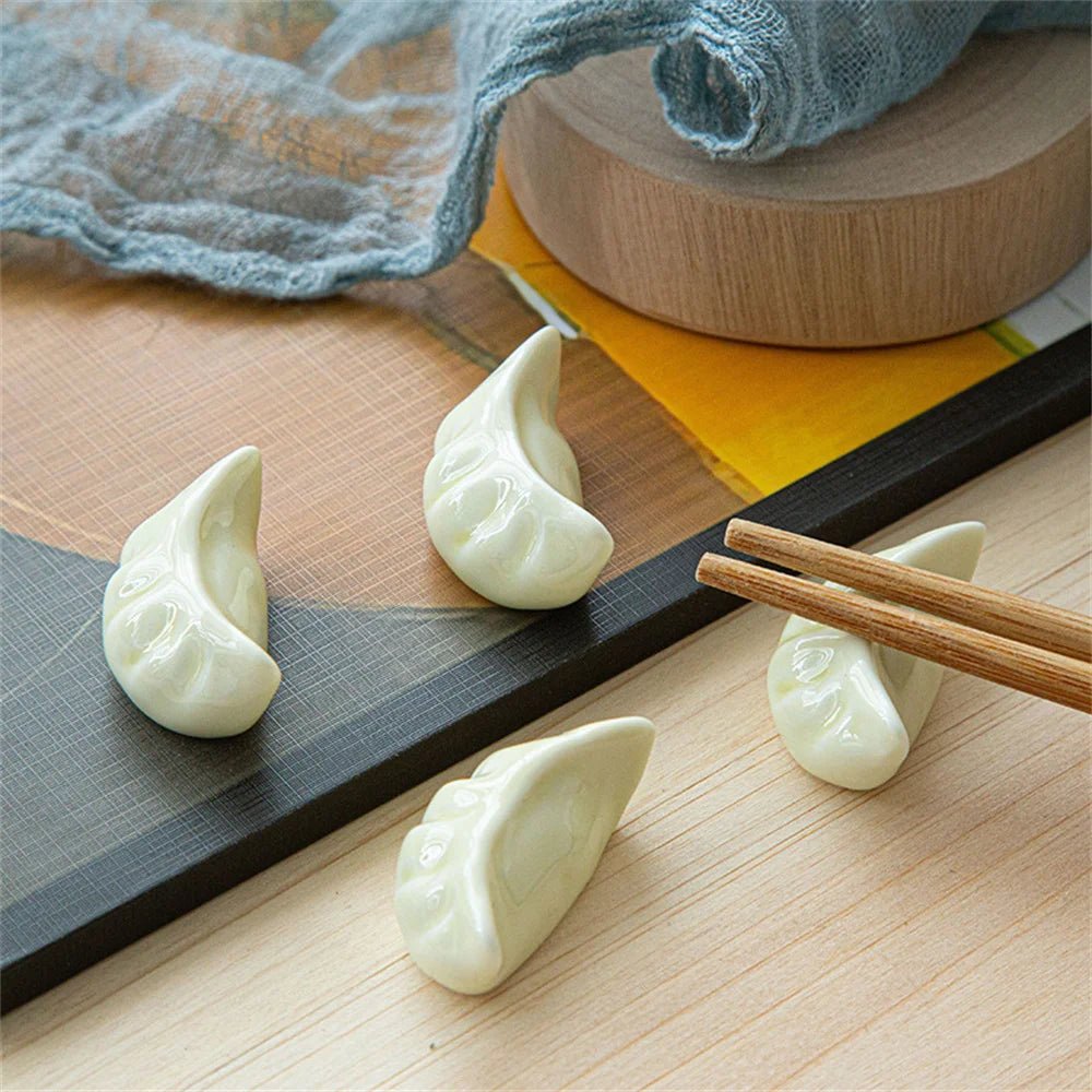 Creative Dumpling Chopsticks Holder (1 PCS) - Aptiaide14:193White Dumplings;200007763:201336100