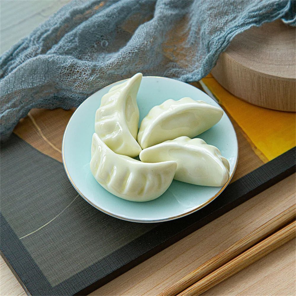Creative Dumpling Chopsticks Holder (1 PCS) - Aptiaide14:193White Dumplings;200007763:201336100