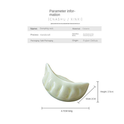Creative Dumpling Chopsticks Holder (1 PCS) - Aptiaide14:193White Dumplings;200007763:201336100