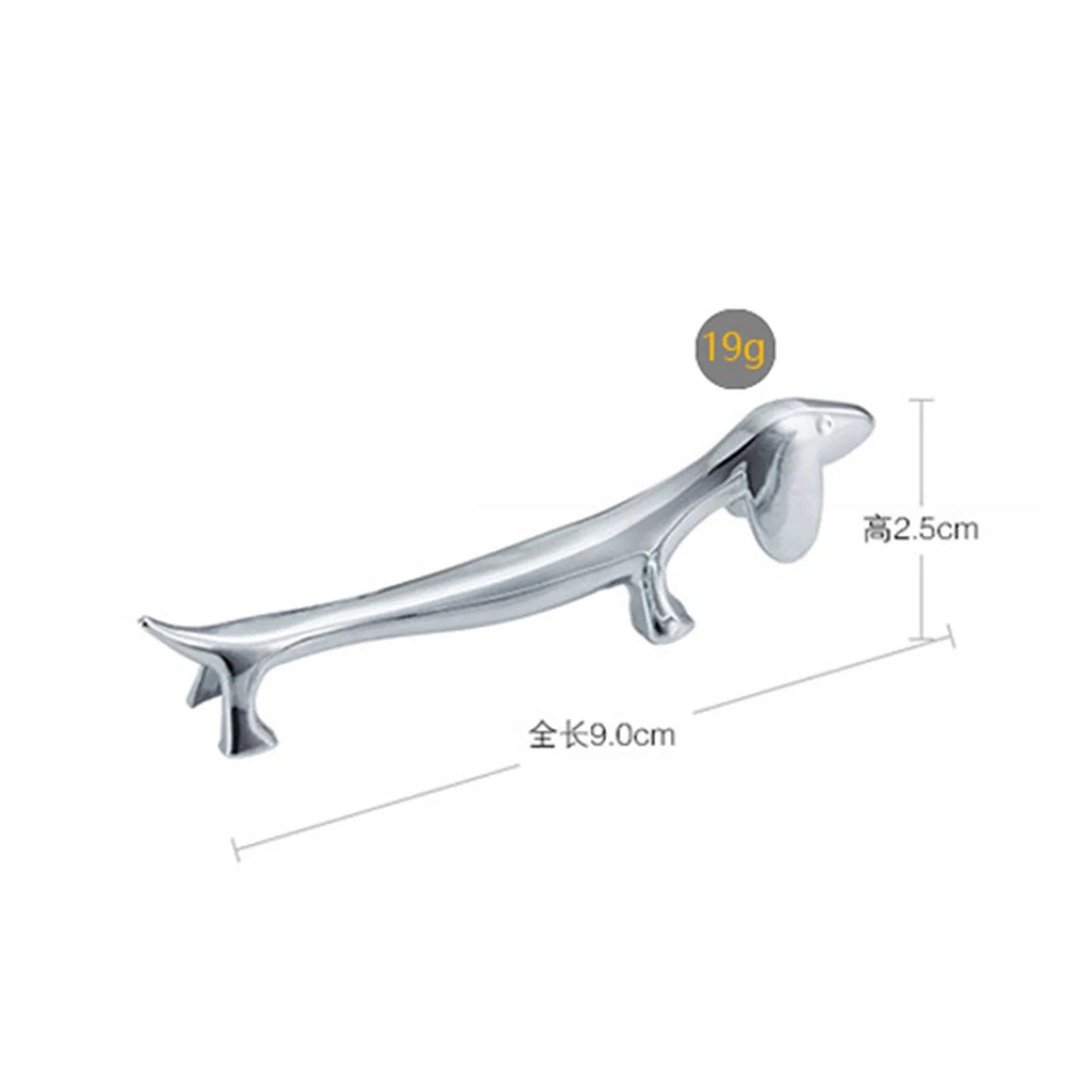 Creative Metal Puppy/Deer Chopstick Holder (1 Pair) - Aptiaide14:175B