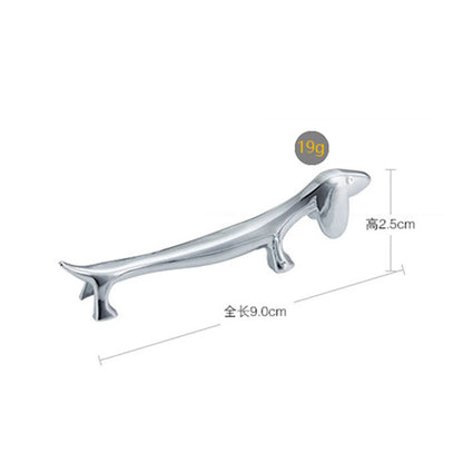 Creative Metal Puppy/Deer Chopstick Holder (1 Pair) - Aptiaide14:175B